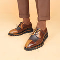 Man's Derby Shoes 90011C Leizilei